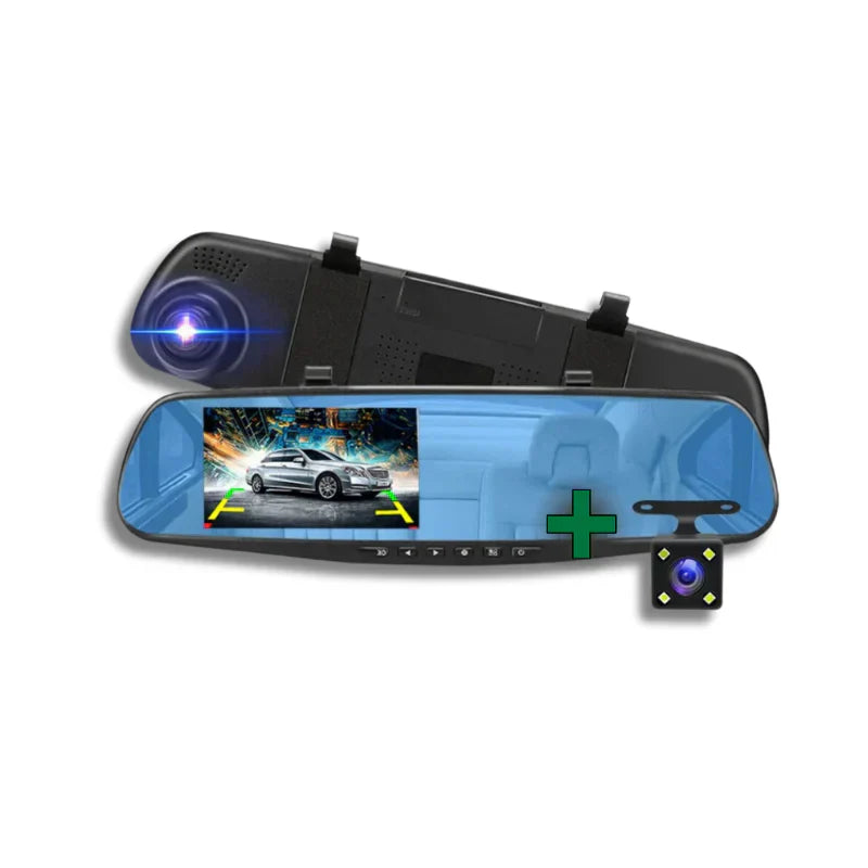 ESPEJO RETROVISOR DOBLE CAMARA HD 📷 EN ALTA DEFINICIÓN SMART VISION - ENVÍO GRATIS