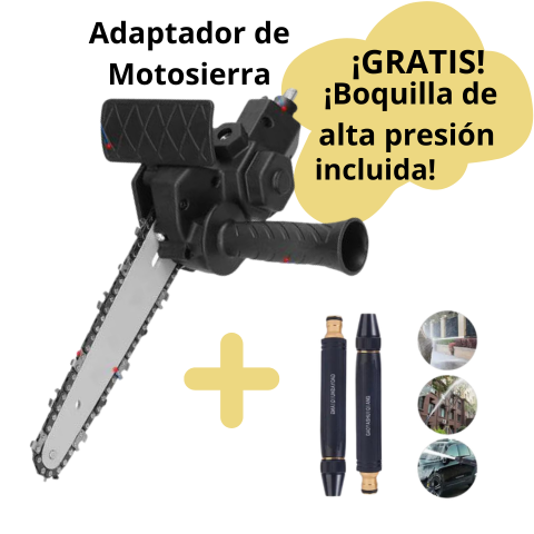 ADAPTADOR DE MOTOSIERRA PARA TALADRO 6"